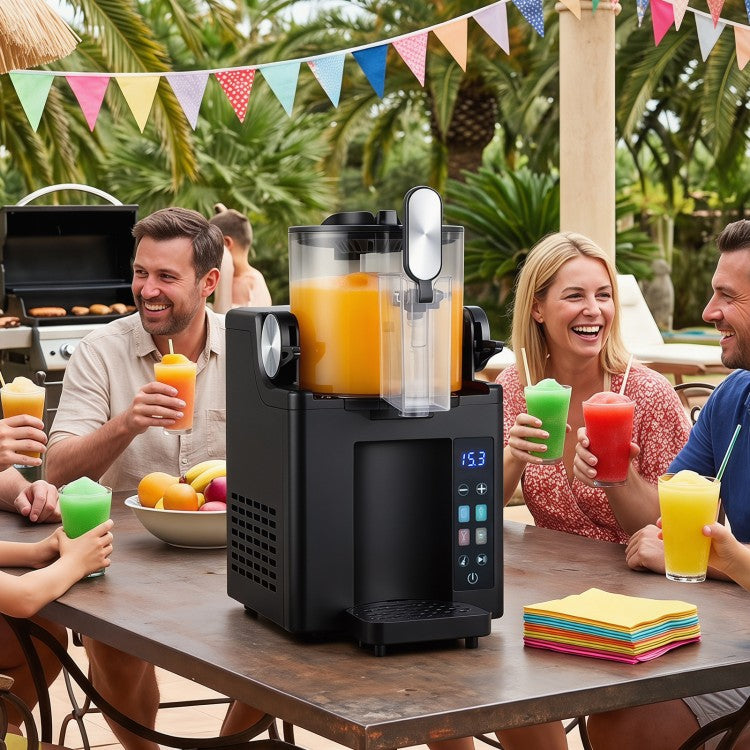 Slushie Machine for Home 68 oz Frozen Drink Maker with 4 Presets