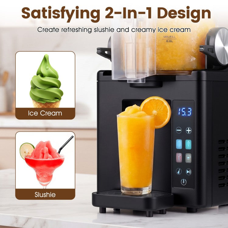 Slushie Machine for Home 68 oz Frozen Drink Maker with 4 Presets