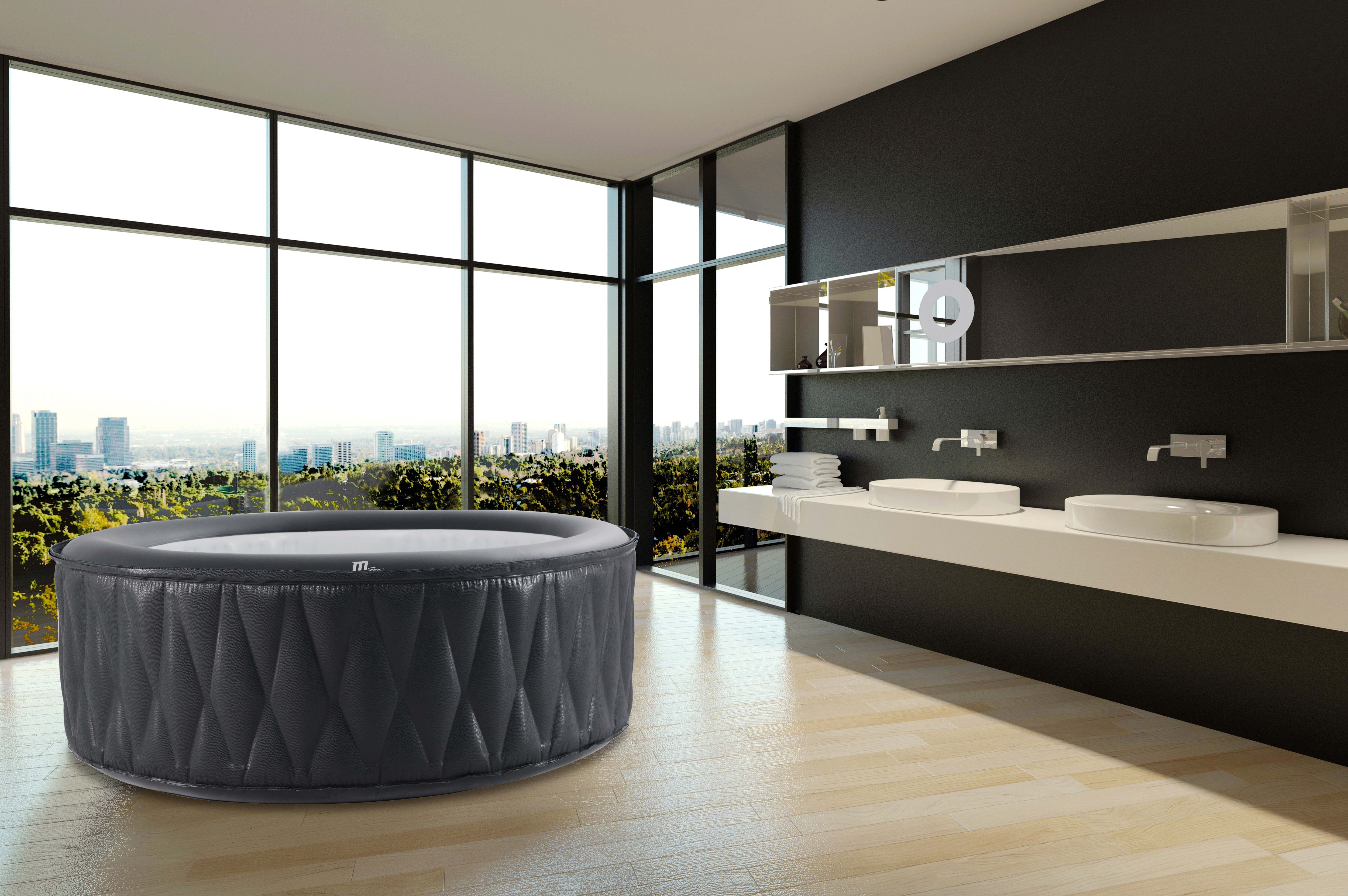 MSPA MONT BLANC, PREMIUM SERIES, Inflatable Hot Tub & Spa - 4 Persons 