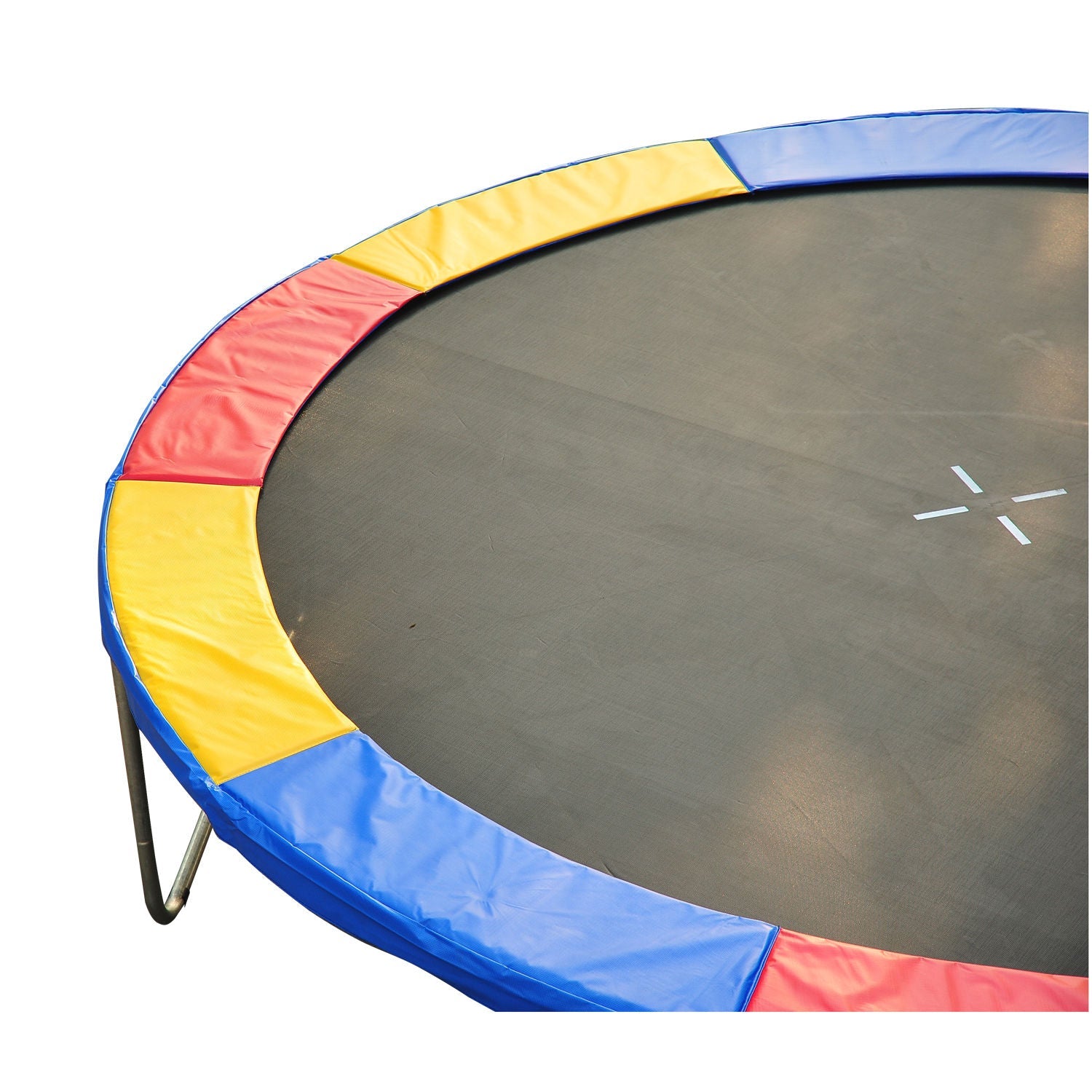 HOMCOM 8ft Trampoline Pad Safety Foam Replacement Jump Cover Colorful 