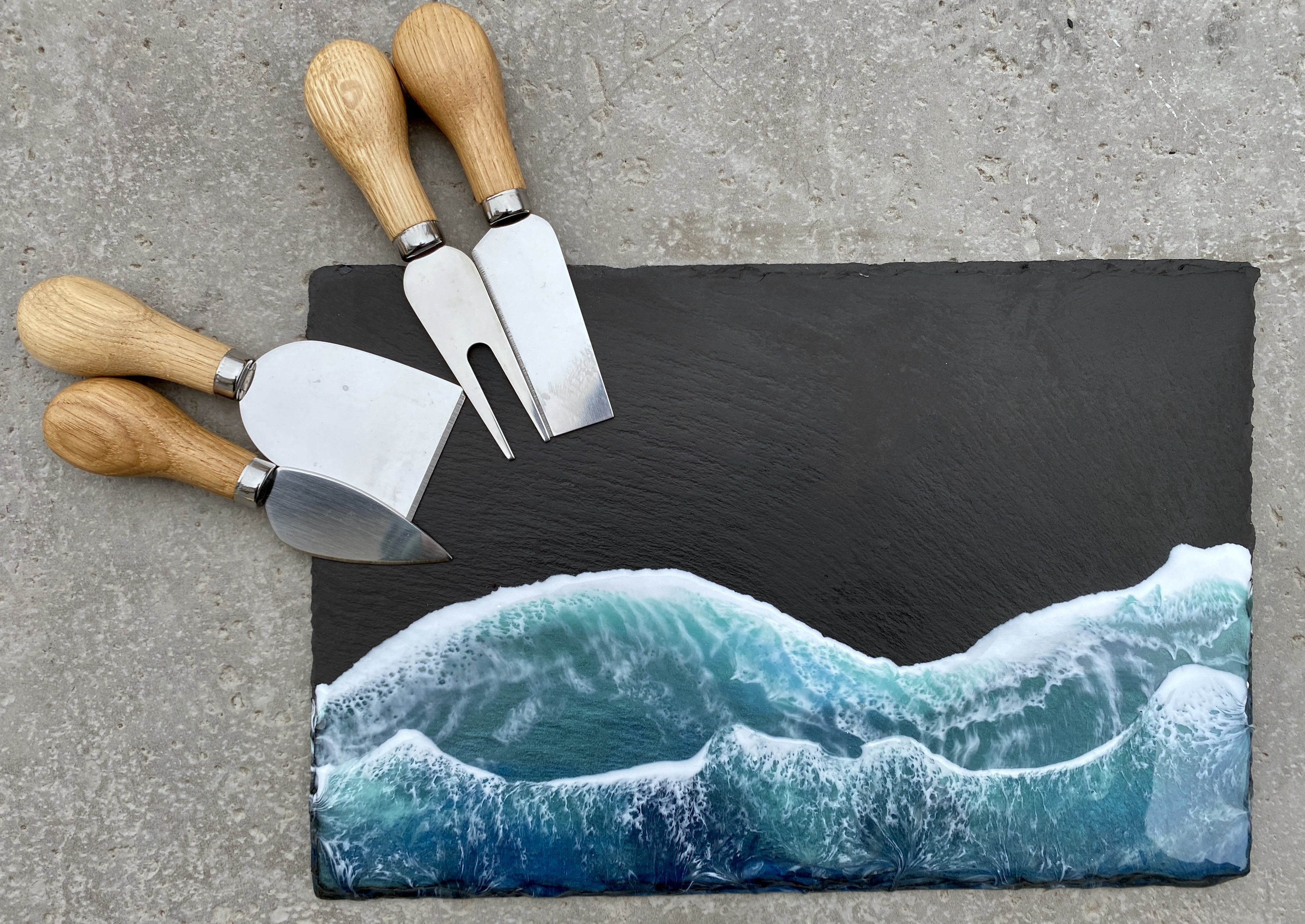 Natural Slate Charcuterie Board 