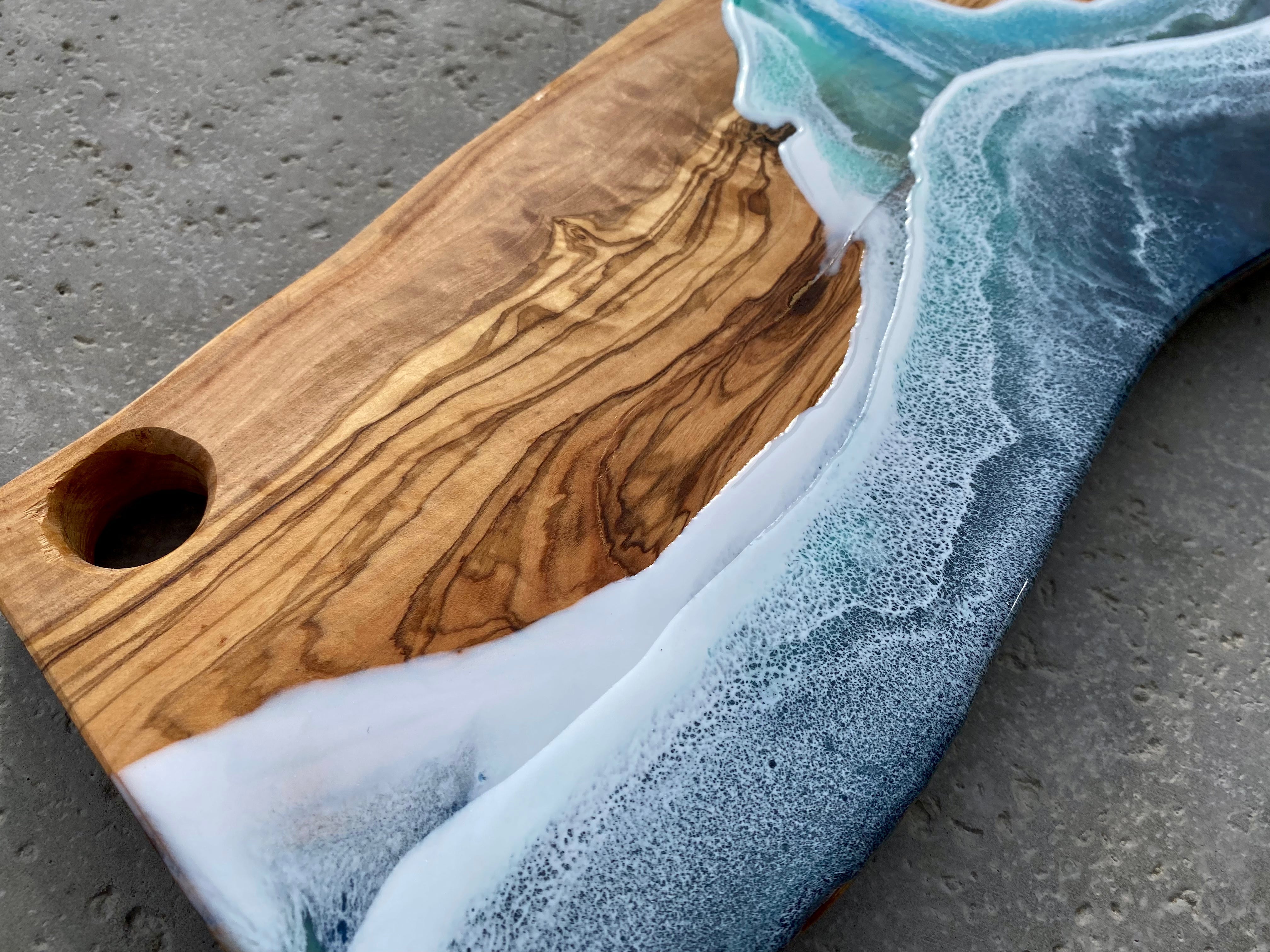 Olive Wood Charcuterie Board 