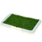 Puppy Training Pad, Indoor Portable Puppy Pad, with Artificial Grass, Grid, Panel, Tray, 18.3