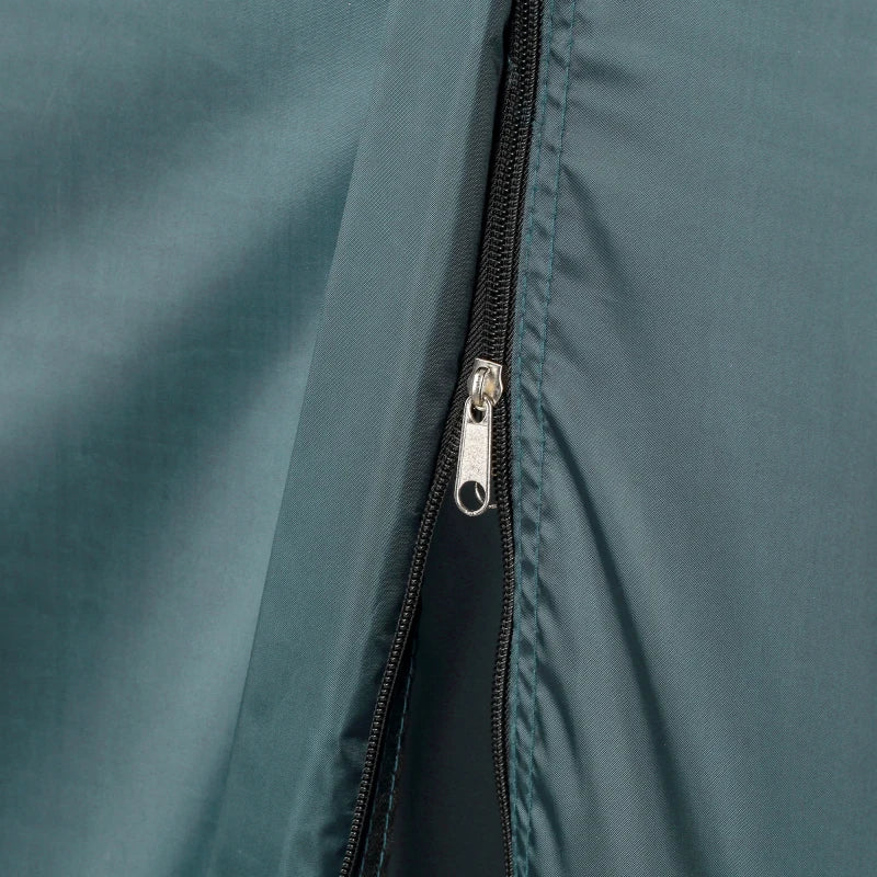 60" x 60" x 82" Shower Tent Extra Wide Changing Room Privacy Portable Camping Shelters with Windows & Floor Mat, Green