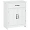 kleankin 2-Door Bathroom Cabinet: Adjustable Shelves, Versatile Storage & Compact 23.6