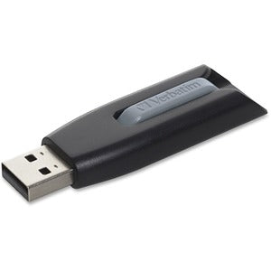 Microban 256GB Store 'n' Go V3 USB 3.2 Gen 1 Flash Drive - Gray 