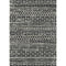 Nadine Black & White Moroccan-Inspired Rug – Machine Washable or Premium Linen Area Rug for Modern Home Décor