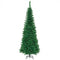6.5 Feet Pre-Lit Hinged Artificial Pencil Christmas Tree