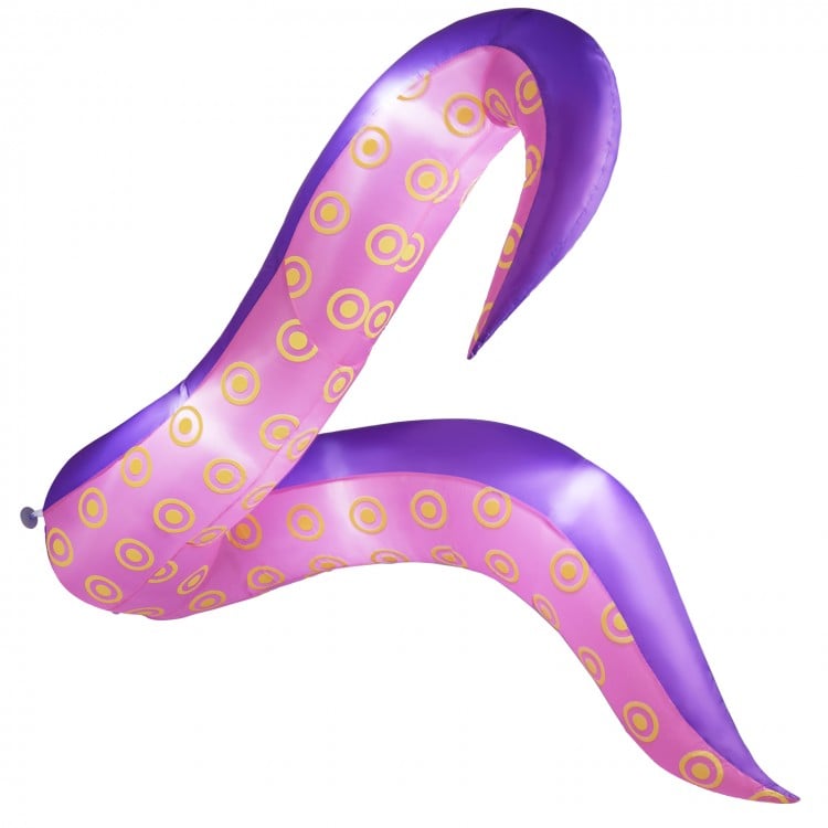 6.5 Ft Inflatable Tentacles with LED Lights and Suction Cups