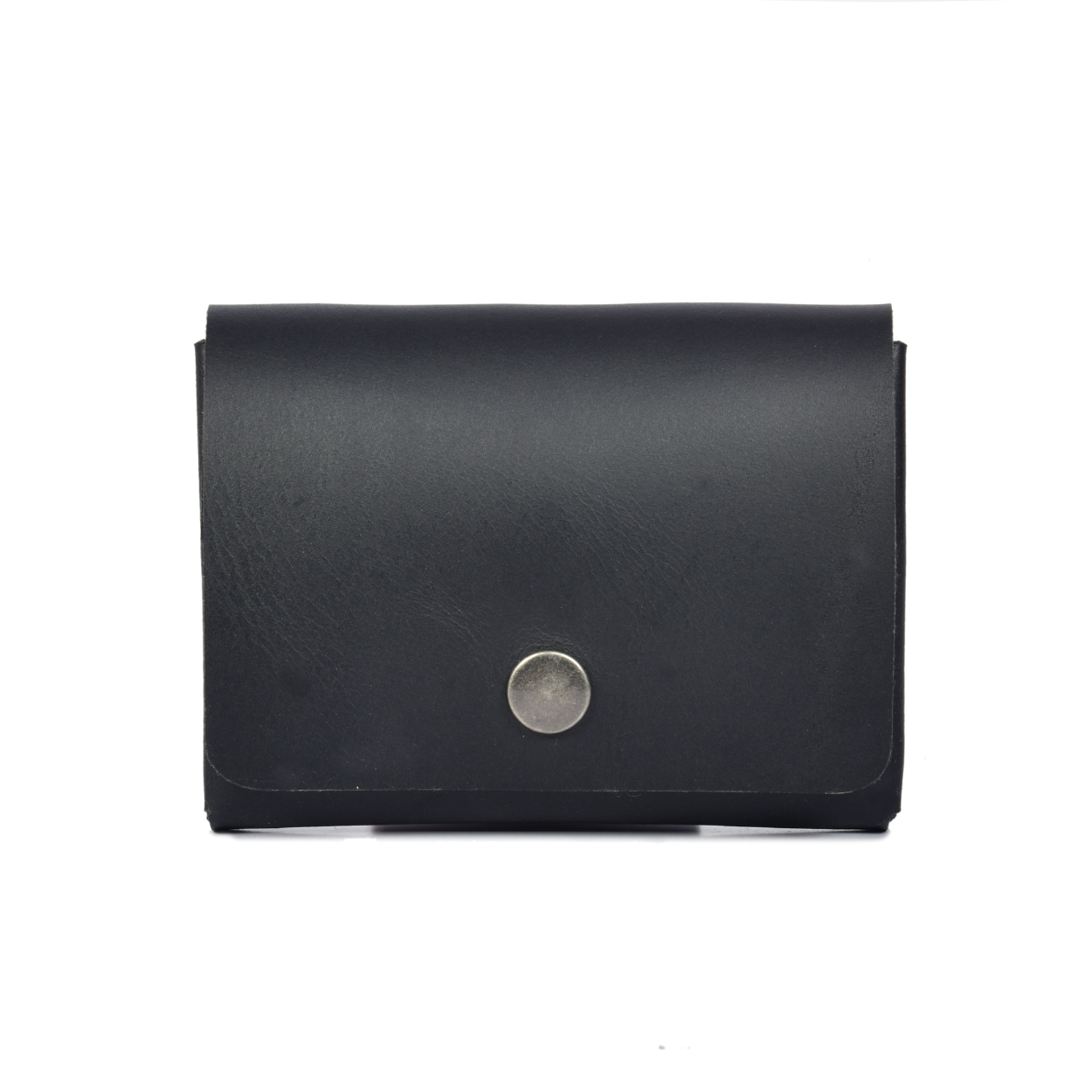 Handcrafted Leather Wallet – Double Pouch, Slim Design