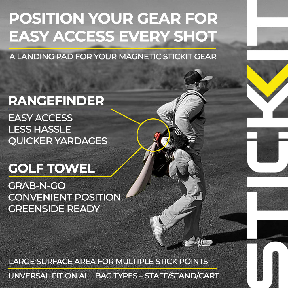 STICK IT LANDING PAD POUR SAC DE GOLF 