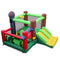 6-in-1 Inflatable Bounce House with Double Slides without Blower
