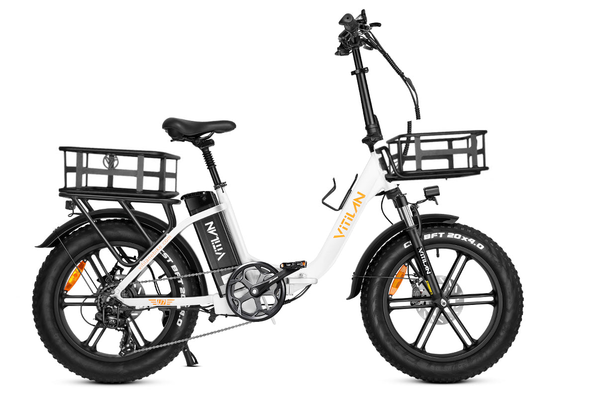 U7 Step-thru Foldable Fat Tire Electric Bike