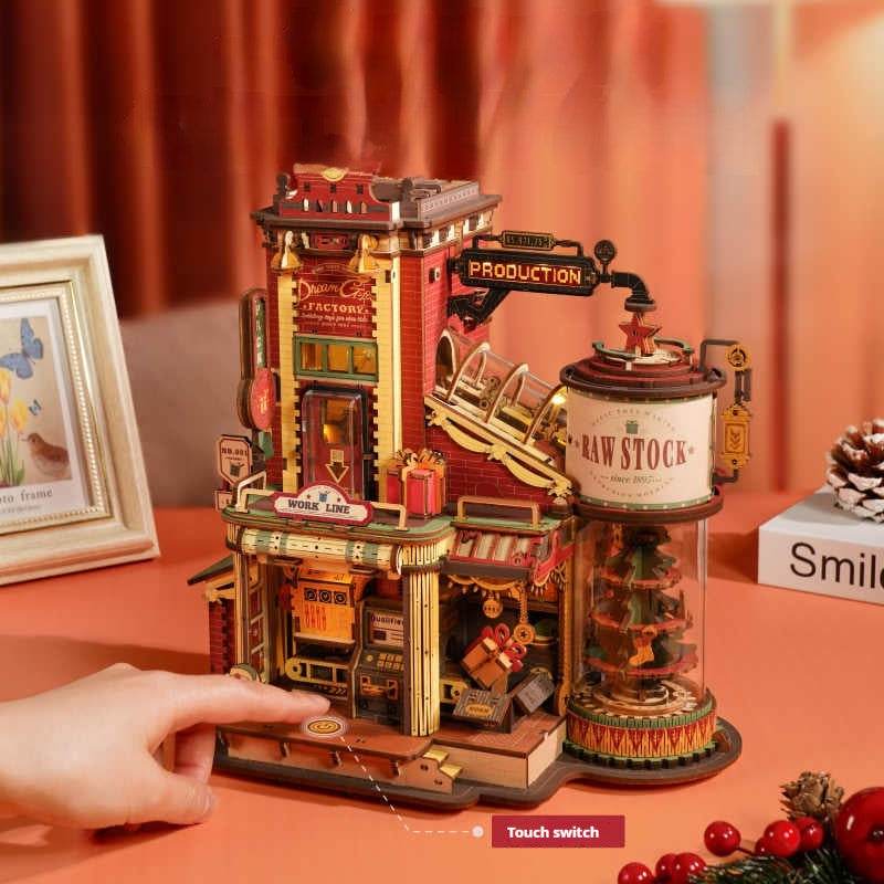 3D Puzzle Wooden Assembly Block Toy 
