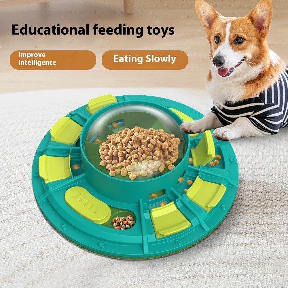 Interactive Dog Puzzle Toy For IQ Improvement And Slow Feeding Suitable For All Sizes Pets Nutritious Diet-Friendly Non-Electric Plastic Pets Game Pet Products 