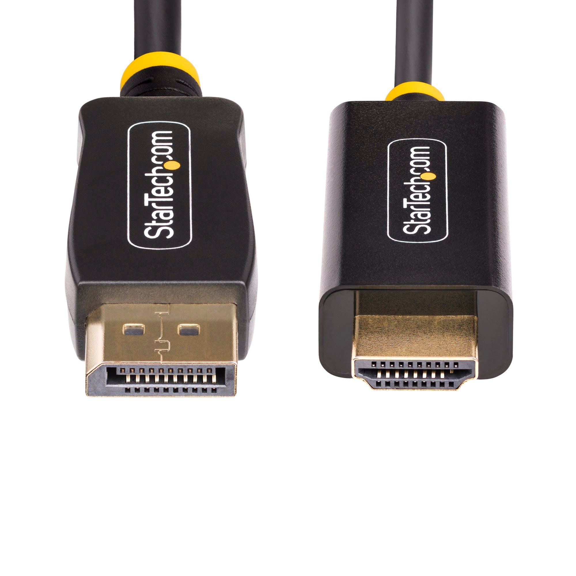 DisplayPort to HDMI Adapter Cable, 4K 60Hz with HDR, DP to HDMI 2.0b, Active Video Converter, DisplayPort Desktop to HDMI Monitor 