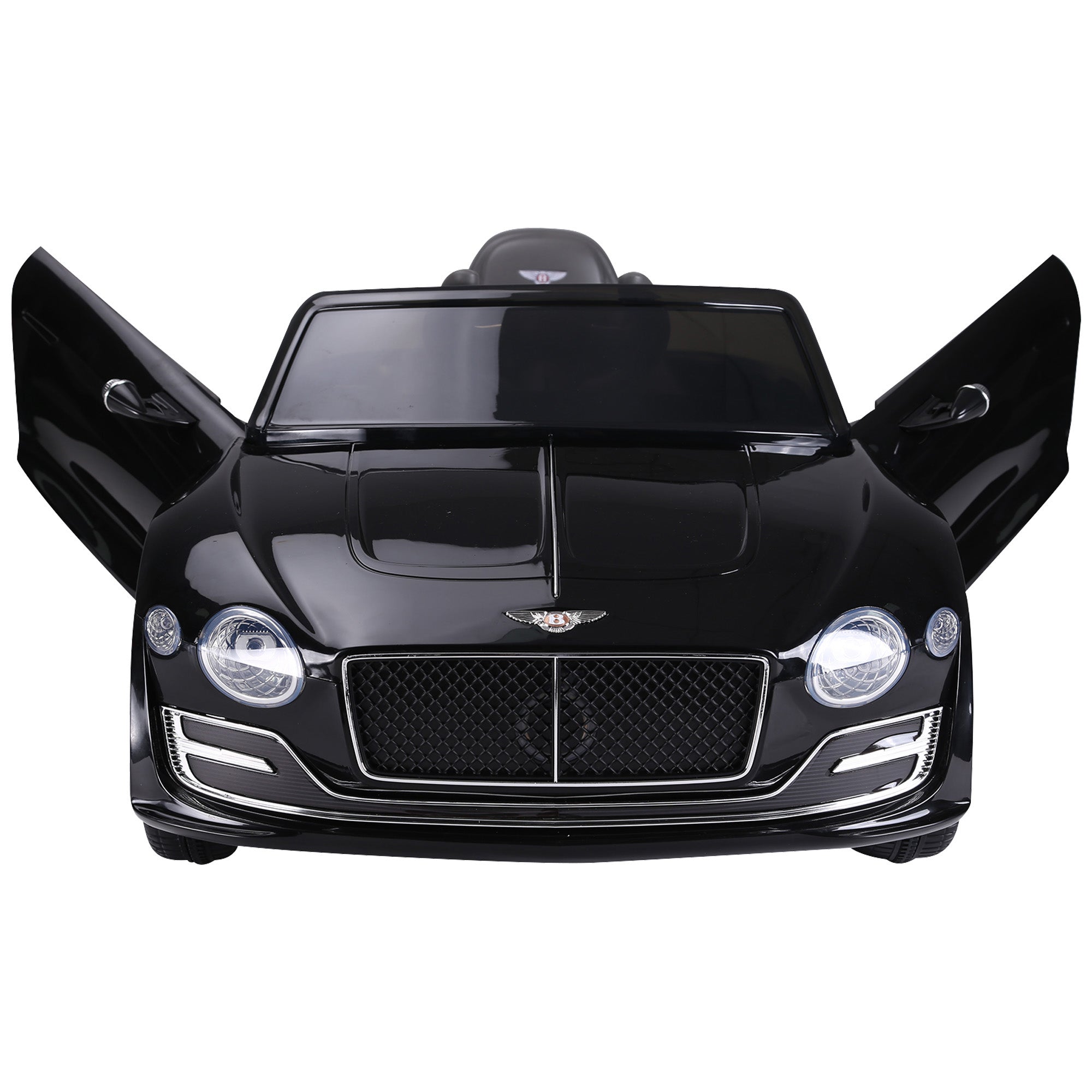 Aosom Licensed Bentley Ride-On Car: 12V, Electric, Battery Powered, Remote Control, 2 Speed, Black 