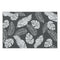 Outsunny Reversible Outdoor RV Rug, Patio Floor Mat, 6' x 9' Plastic Rug for Backyard, Deck, Beach, Camping, Grey and White