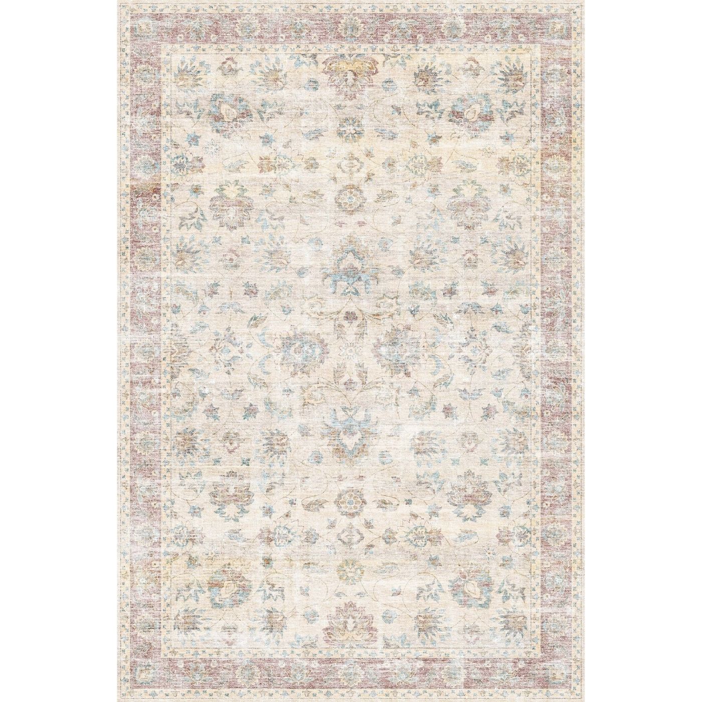 Aria Yellow Rose Lagoon Rug 