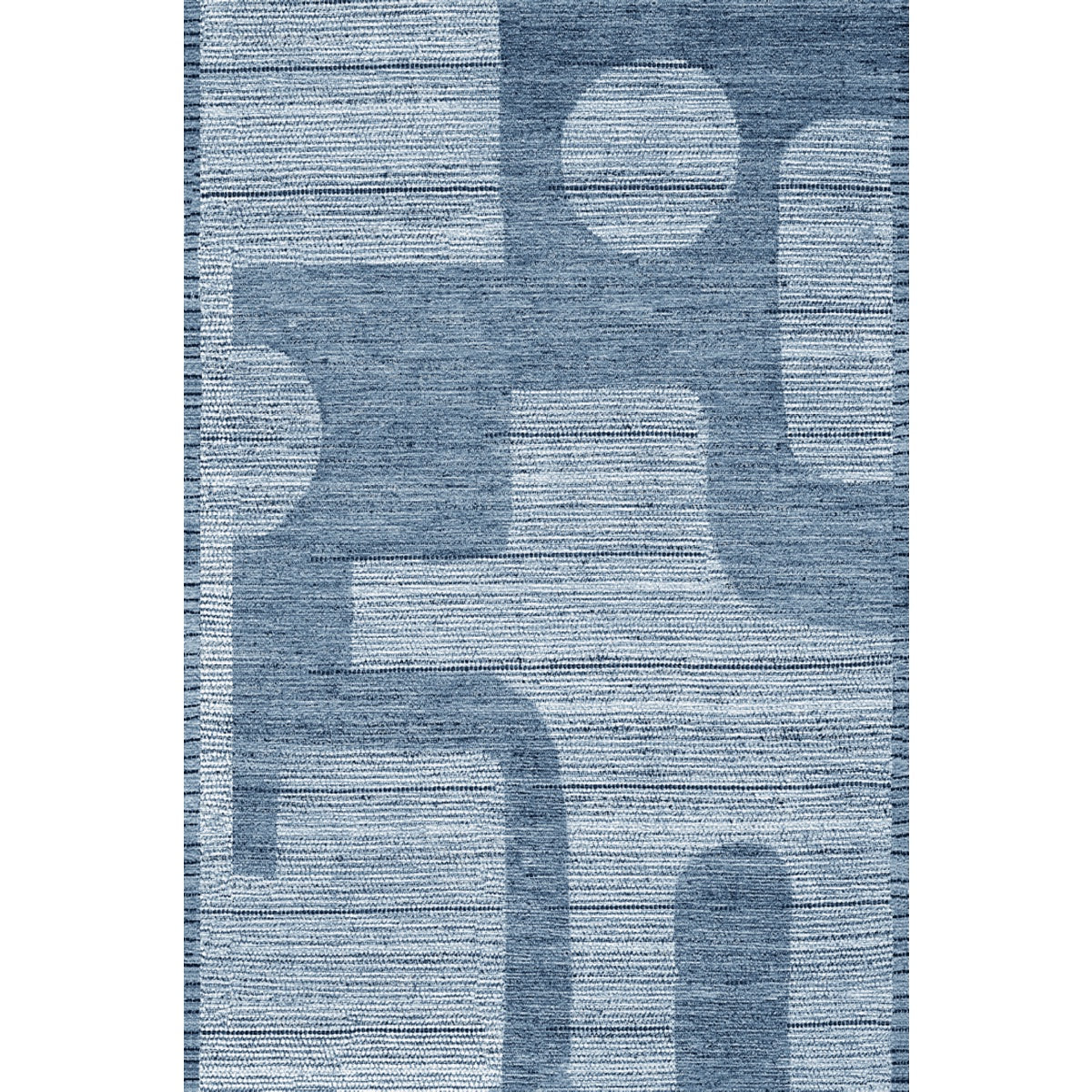 Puzzo Blue Rug 
