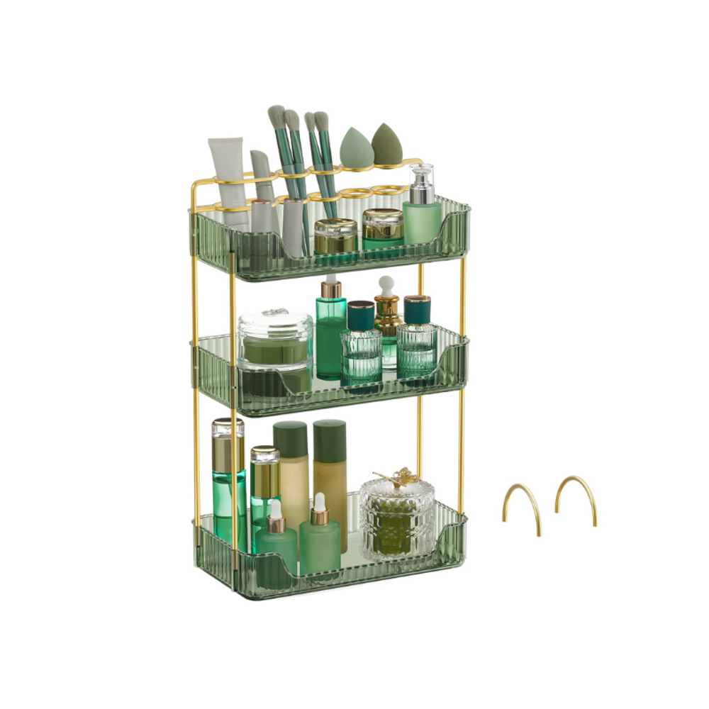 SONGMICS 3-Tier Makeup Organizer 