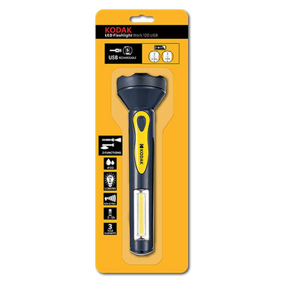 Lampe de poche DEL Work 120 USB