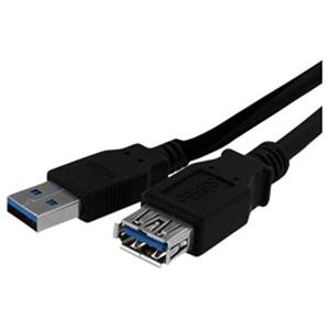 6 ft Black SuperSpeed USB 3.0 (5Gbps) Extension Cable A to A - M/F 