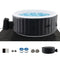 70/80 Inches Round SPA Pool Hottub with 110/130 Air Jets Electric Heater Pump