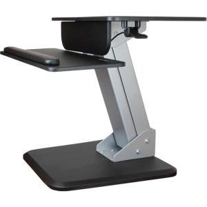 Height Adjustable Standing Desk Converter - Sit Stand Desk with One-finger Adjustment - Ergonomic Desk