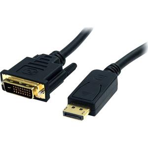 6ft (1.8m) DisplayPort to DVI Cable, DisplayPort to DVI Adapter Cable, DP to DVI-D Converter, Replacement for DP2DVIMM6 