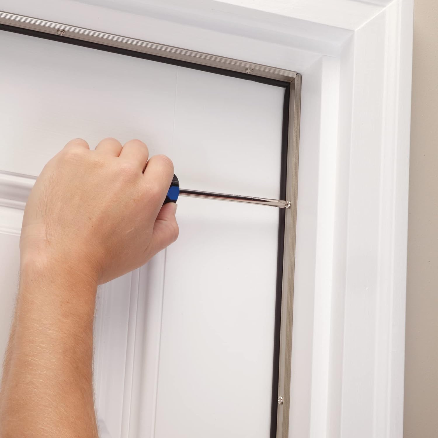 Universal Door Jamb Weatherstip Kit (Screws Included) 