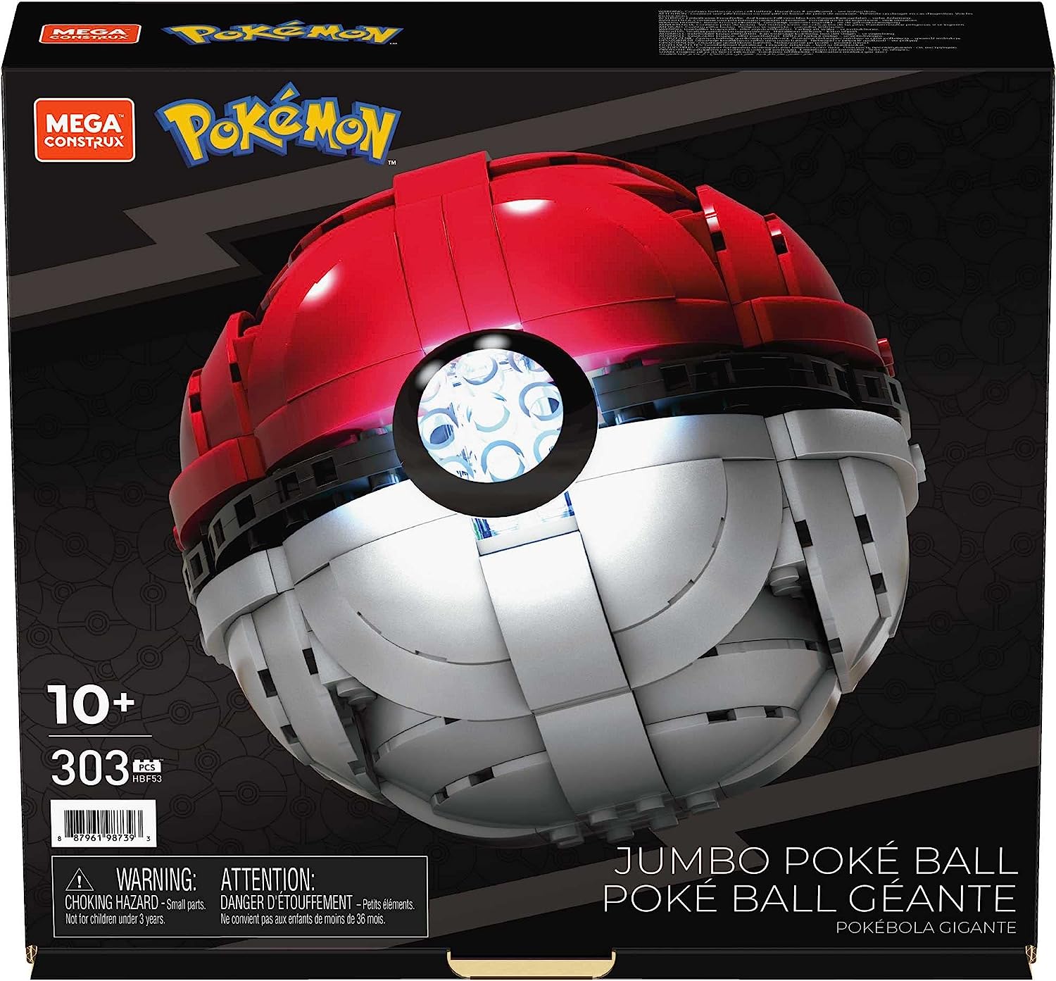 Mega Construx Pokémon Jumbo Poké Ball Construction Set 