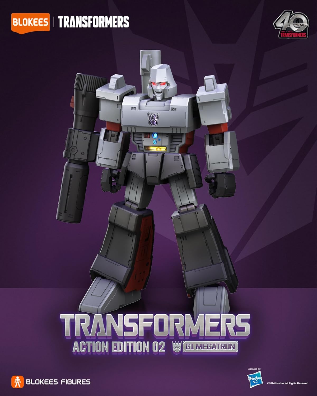 Blokees Transformers Action Edition - G1 Megatron 