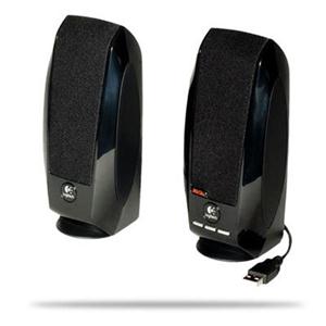 Logitech S-150 2.0 Speaker System - 1.2 W RMS - Black 