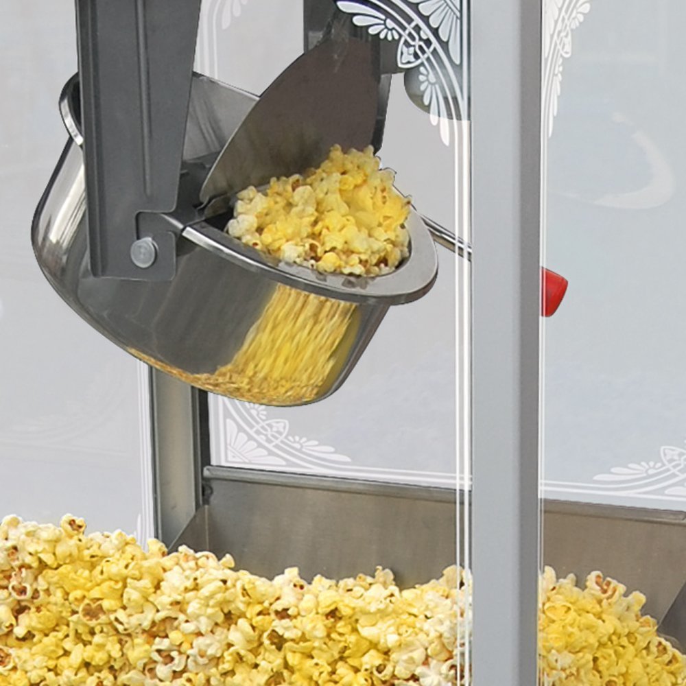 16oz Black Canadian Commercial Popcorn Machine 
