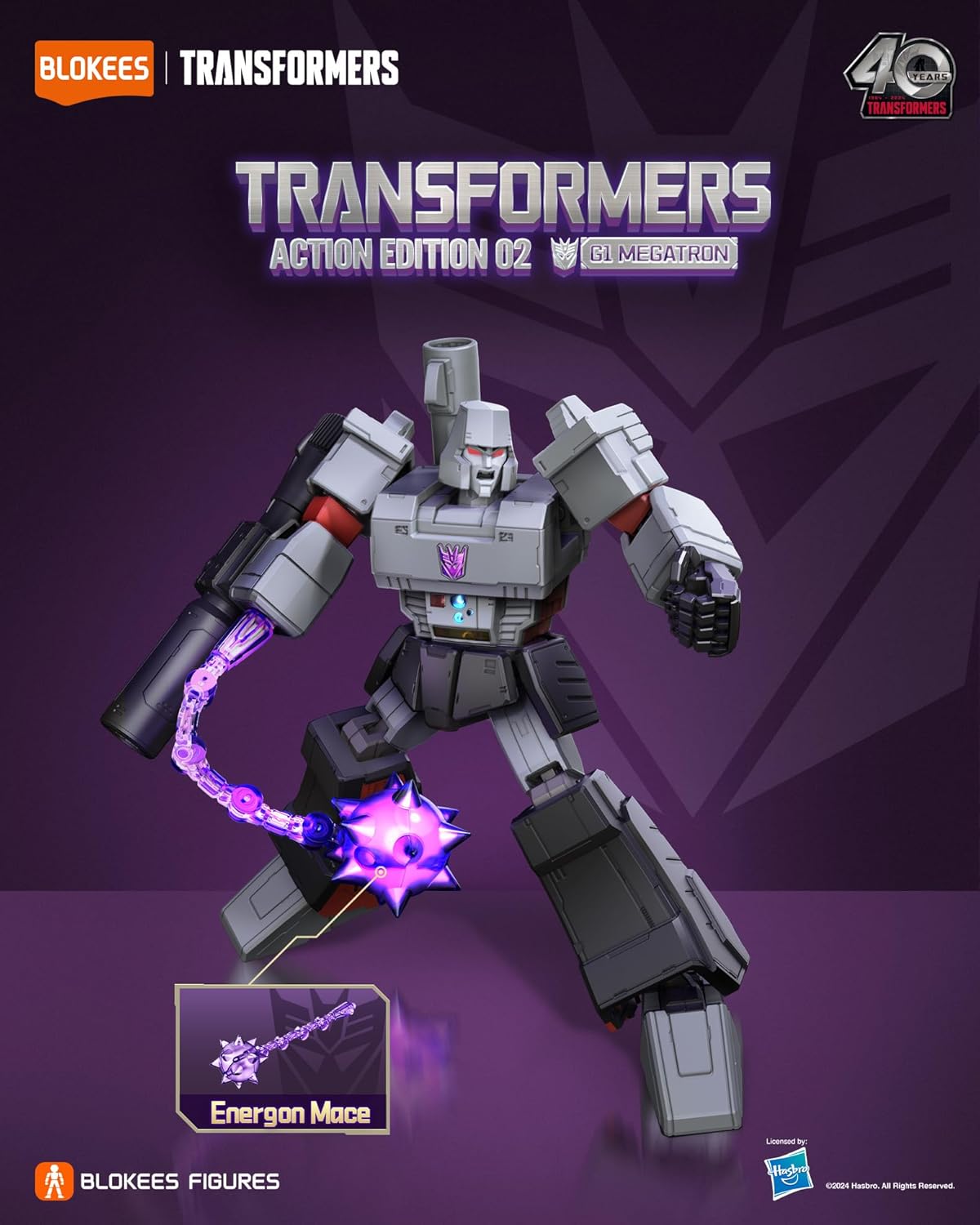 Blokees Transformers Action Edition - G1 Megatron 