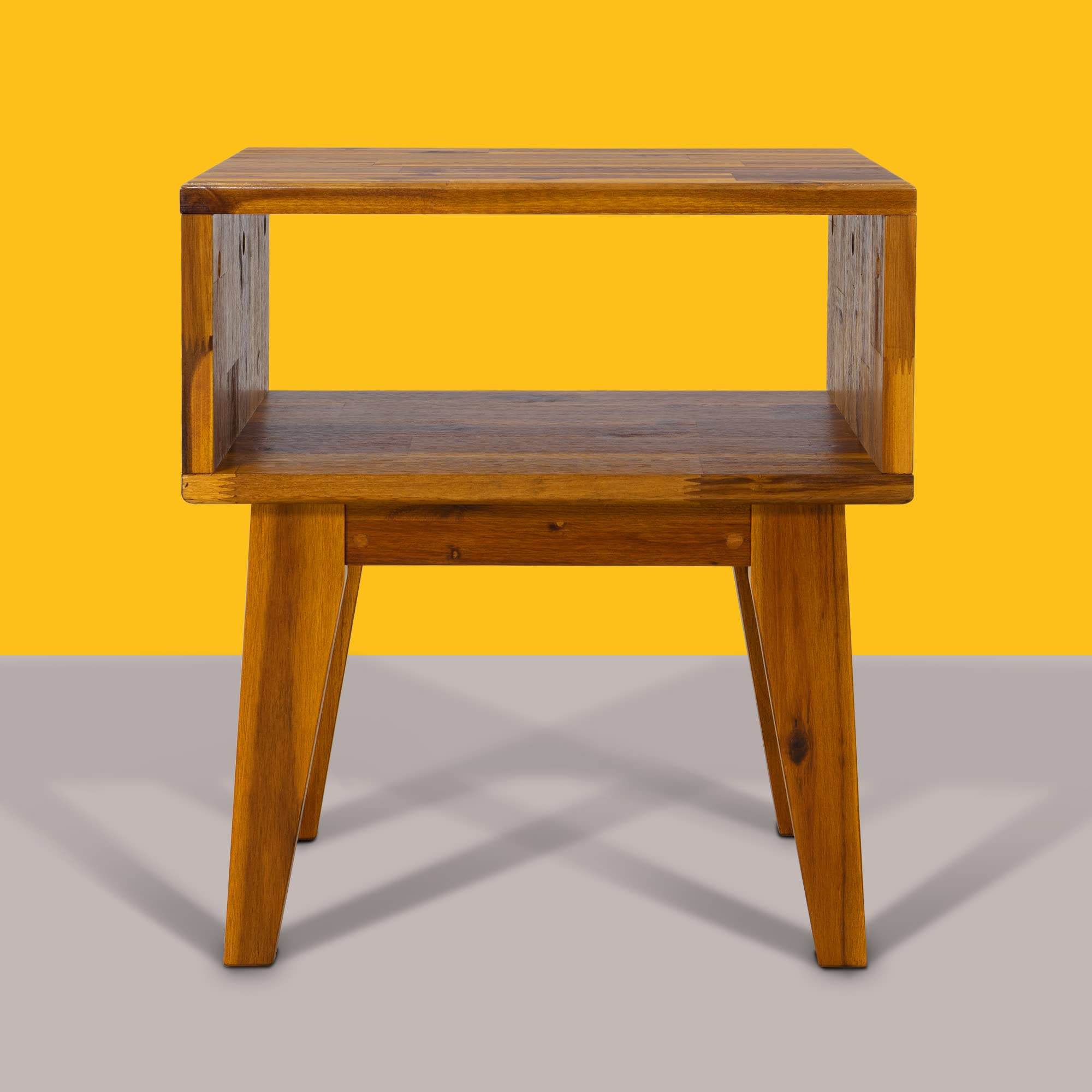 Serena Solid Wood Nightstand 