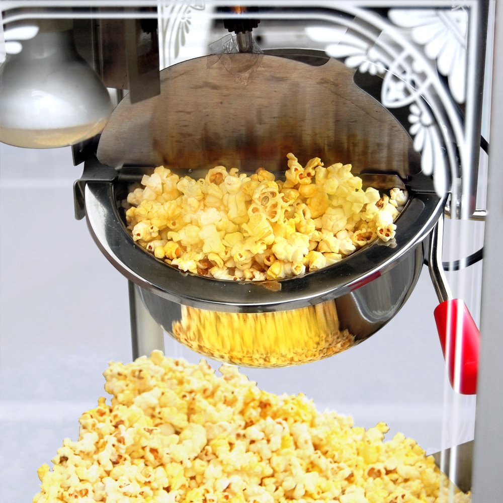 16oz Red Canadian Commercial Popcorn Machine 