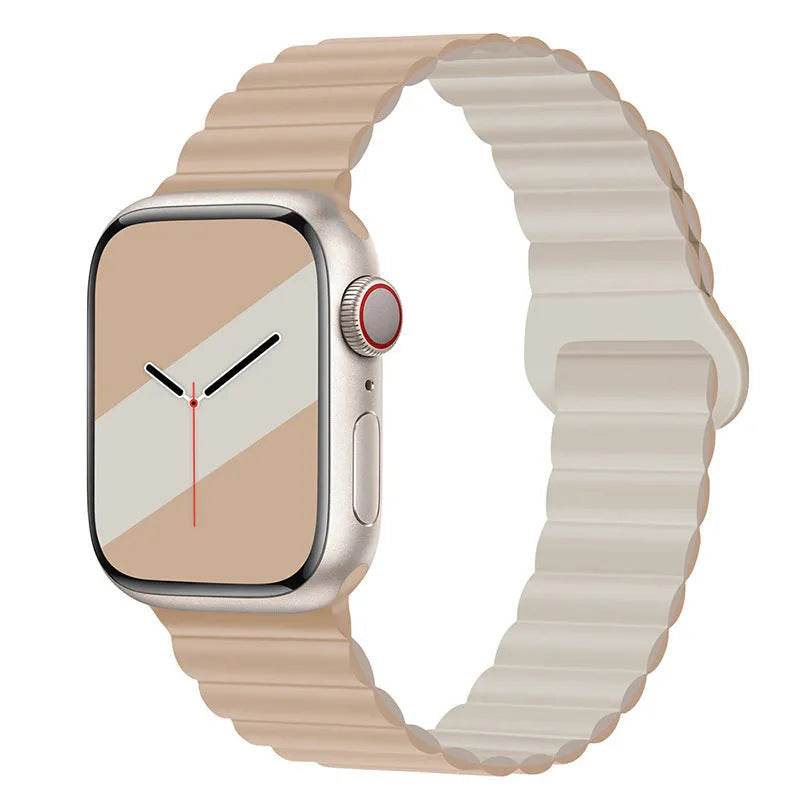 Band Silicone Magnetic Watch Strap 