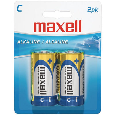 Piles Alcalines C - 2/pqt