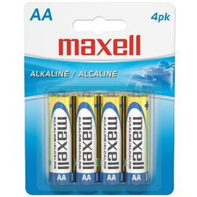 Piles Alcalines AA - 4/pqt
