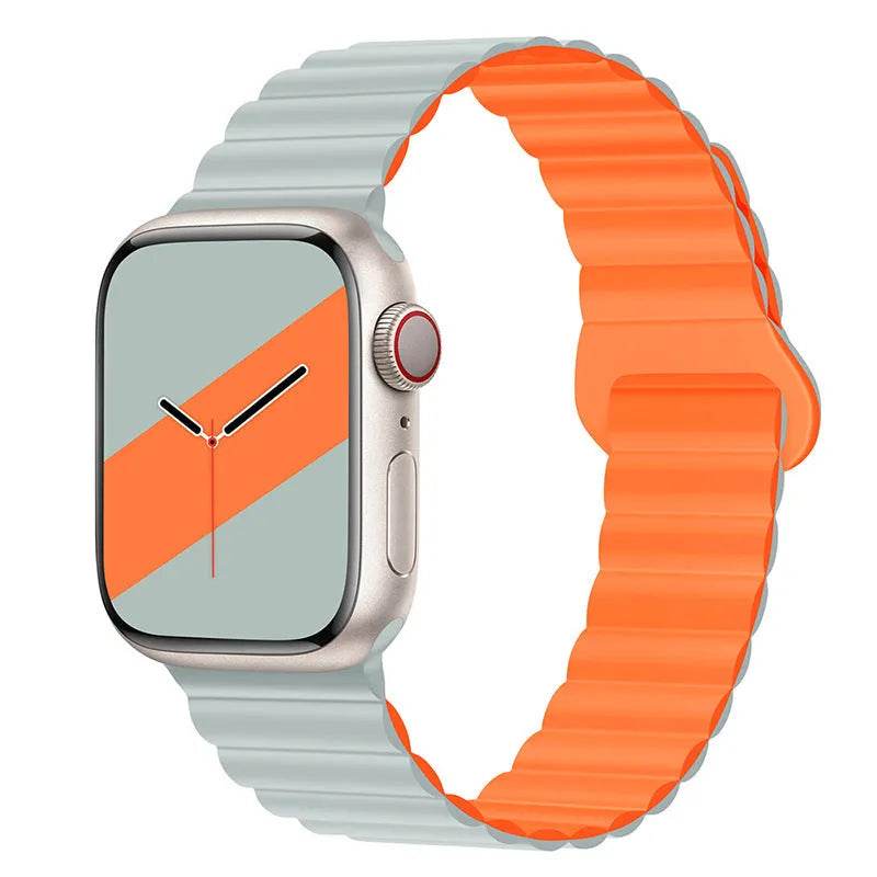 Band Silicone Magnetic Watch Strap 