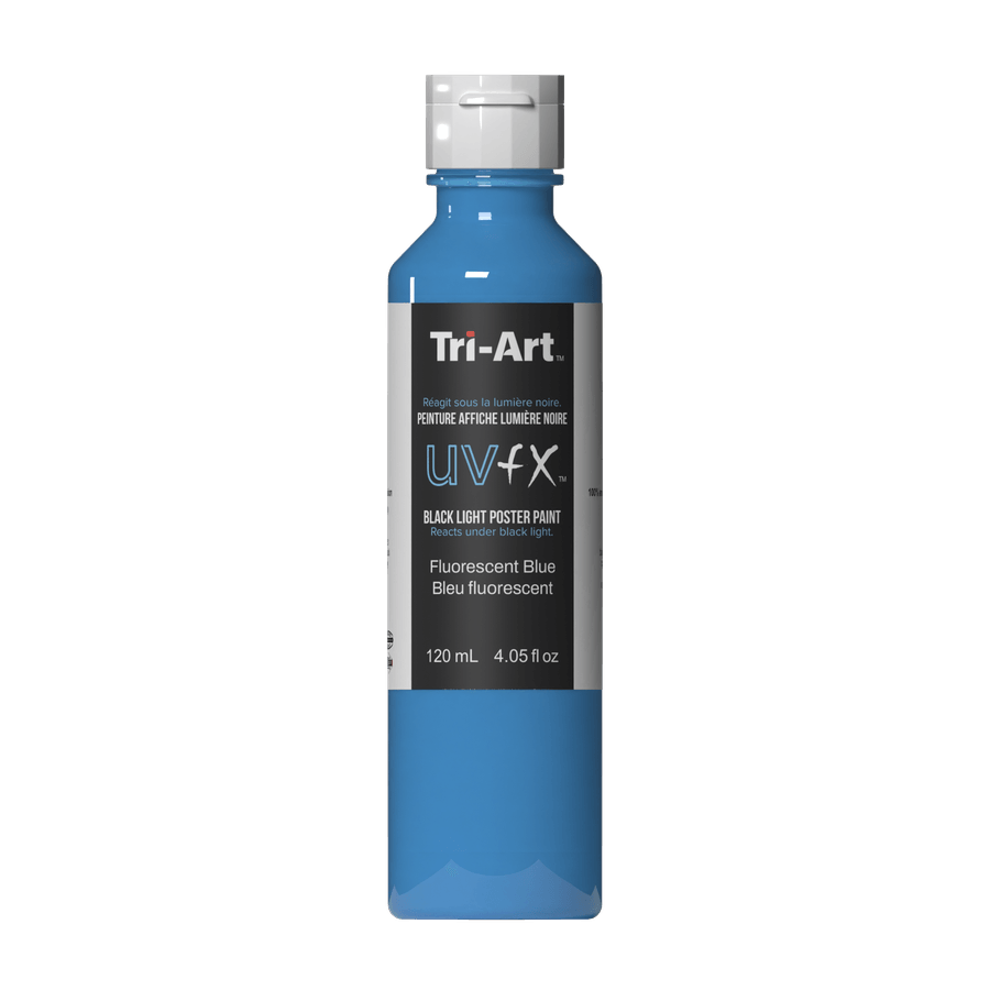 UVFX Black Light Poster Paint - Fluorescent Blue 