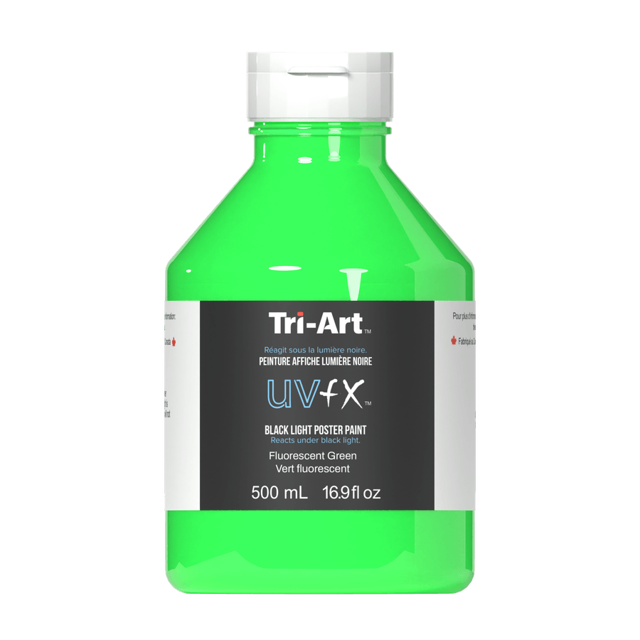 UVFX Black Light Poster Paint - Fluorescent Green 