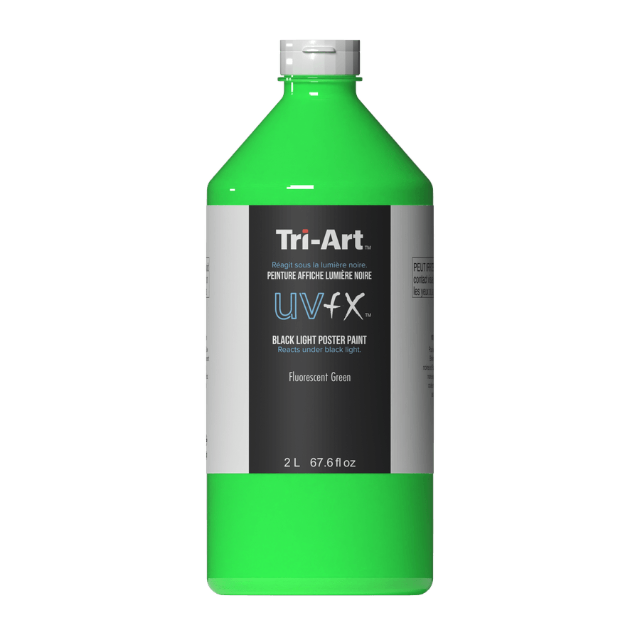 UVFX Black Light Poster Paint - Fluorescent Green 