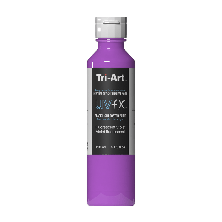 UVFX Black Light Poster Paint - Fluorescent Violet 