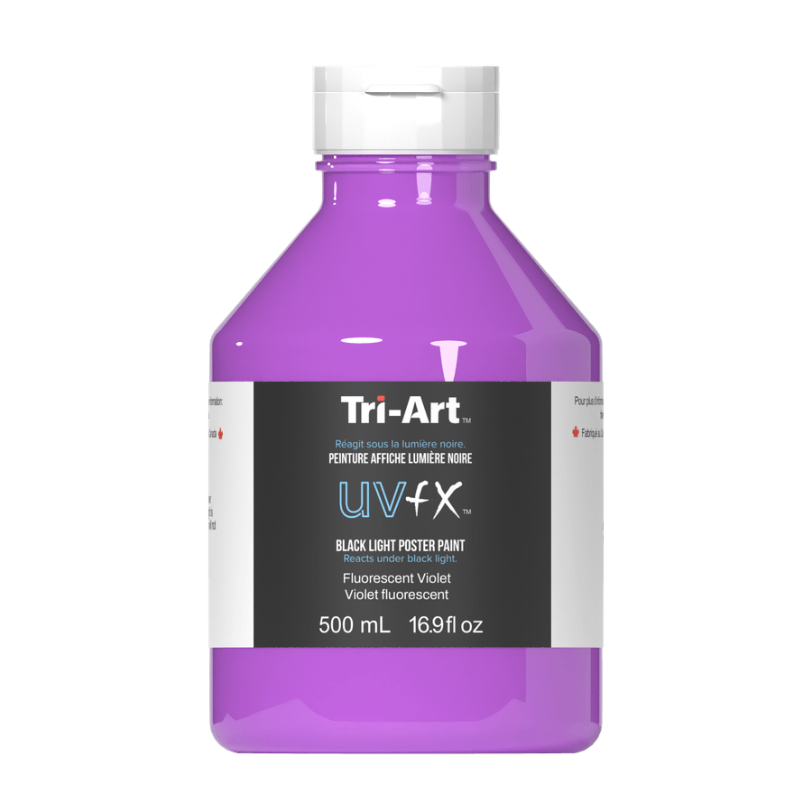 UVFX Black Light Poster Paint - Fluorescent Violet 