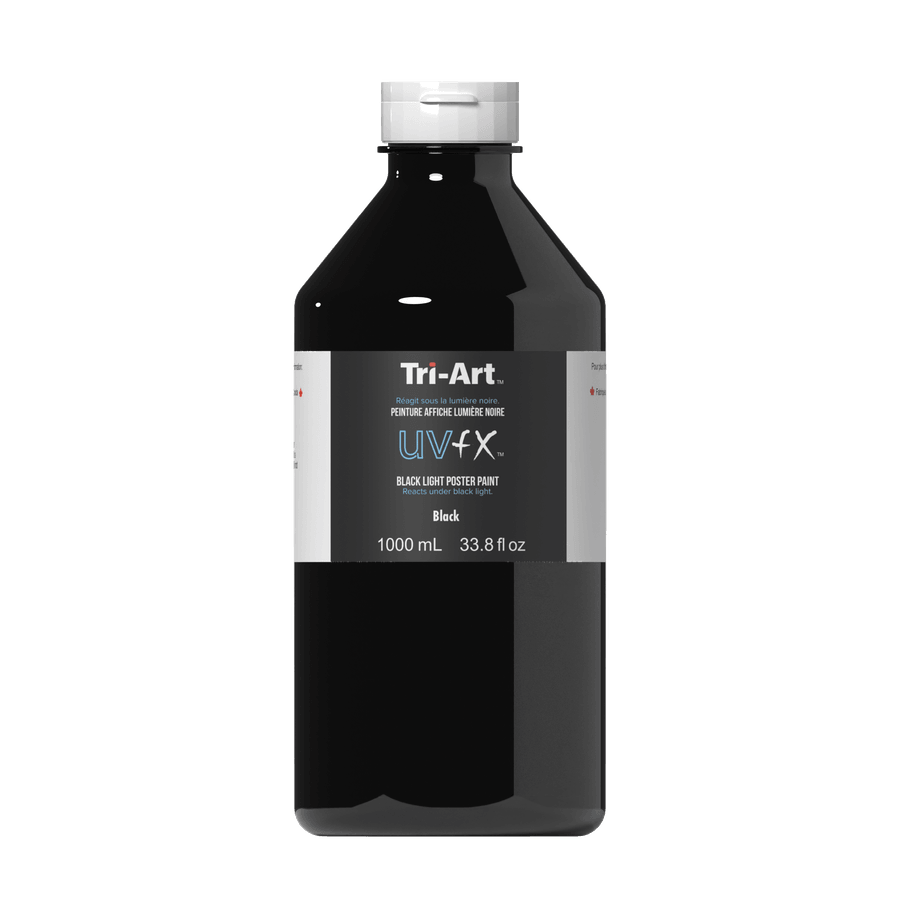 UVFX Black Light Poster Paint - Black 