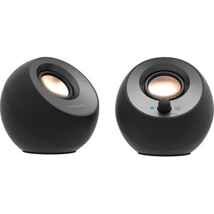 Creative Pebble V3 2.0 Bluetooth Speaker System - 8 W RMS - Black 