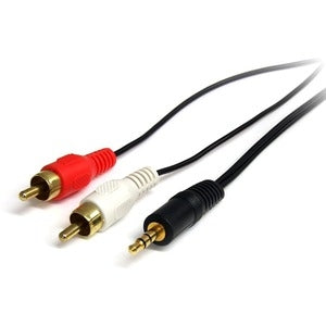 Stereo Audio cable - RCA (M) - mini-phone stereo 3.5 mm (M) - 0.91 m